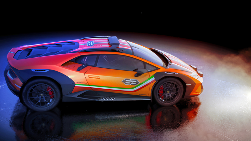 Illustration for article titled Everybody Shut Up and Bask in the Glory of this Real Lamborghini Huracan Safari Concept